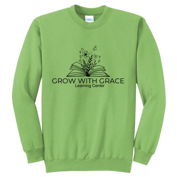 Grow With Grace - Core Fleece Crewneck Sweatshirt Thumbnail