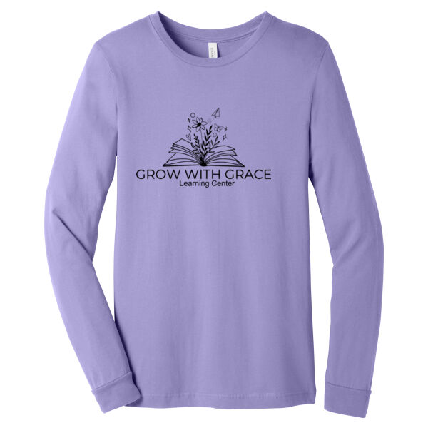 Grow With Grace - Unisex Jersey Long Sleeve Tee Thumbnail