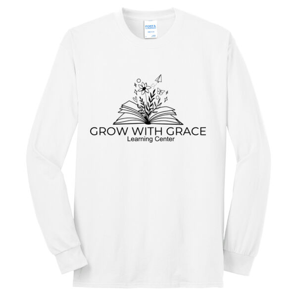 Grow With Grace - Long Sleeve Core Blend Tee Thumbnail