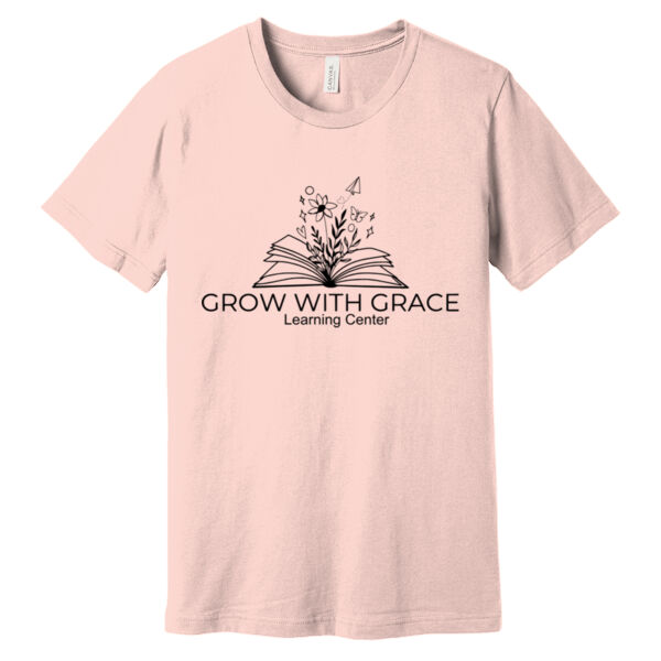 Grow With Grace - Unisex Jersey Short Sleeve Tee Thumbnail