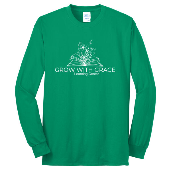Grow With Grace - Long Sleeve Core Blend Tee Thumbnail