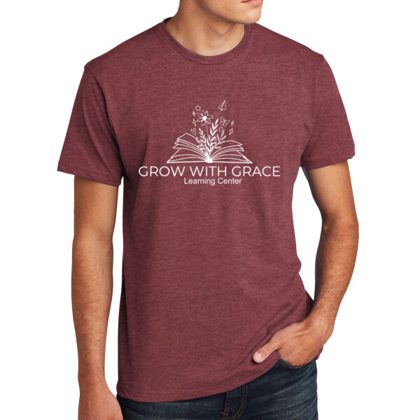 Grow With Grace - Unisex CVC Tee Thumbnail